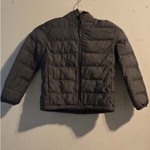 Uniqlo Kids Charcoal Puffer Jacket